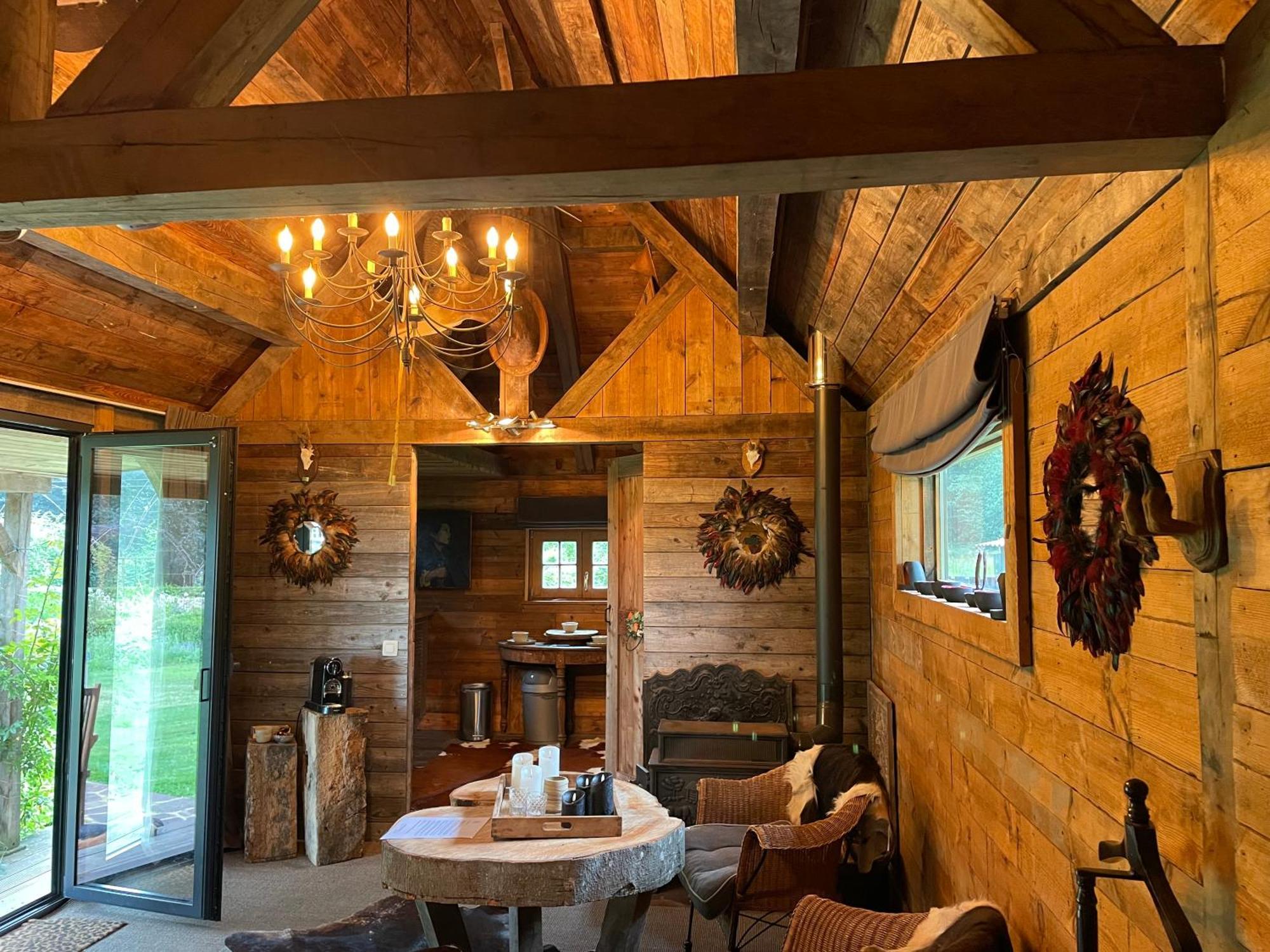 Cabane De L'R-Mitage Modave 外观 照片